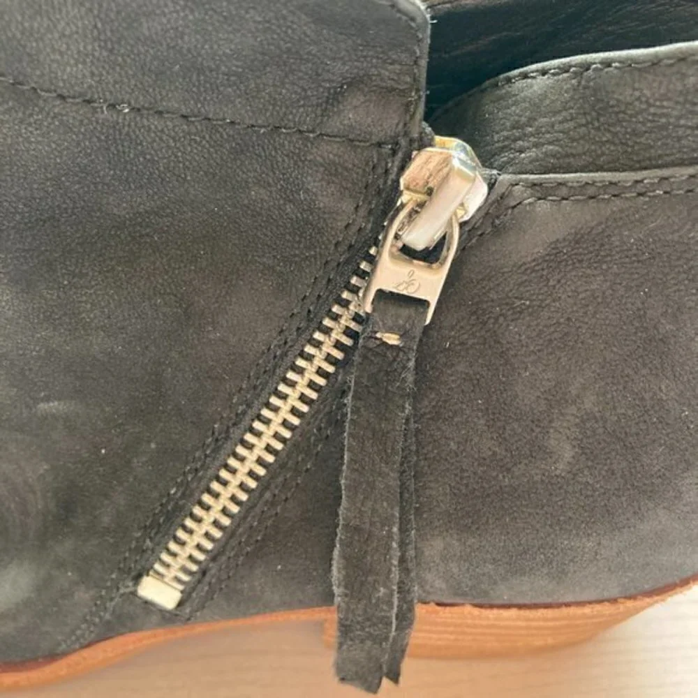 Sam Edelman Black Packer Ankle Bootie Size 8